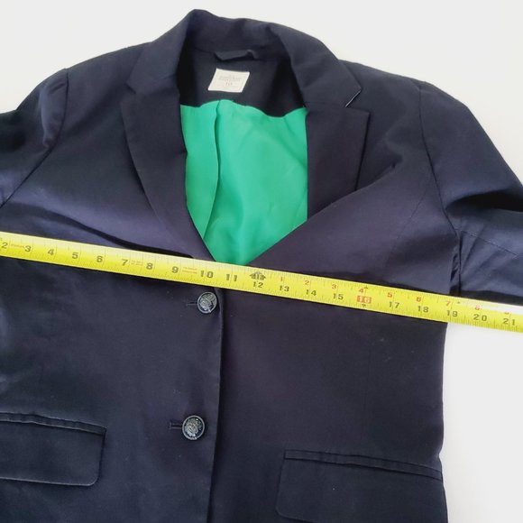 GAP Blazer Academy Preppy Classic Navy 10 - Picture 9 of 12